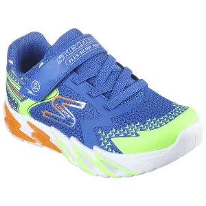 Skechers Boys Trainer S Lights Flex-Glow Bolt Royal/Multi