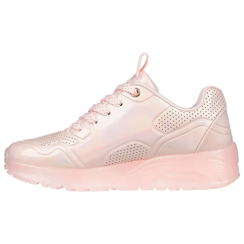 Skechers Girls Sneaker Uno Ice Prism Luxe Light Pink
