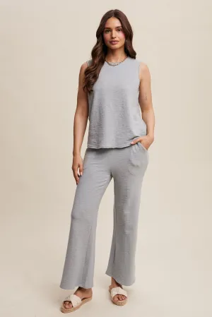 Soft Knit Tank and Sweatpant Set