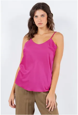 Solid Charmeuse Camisole