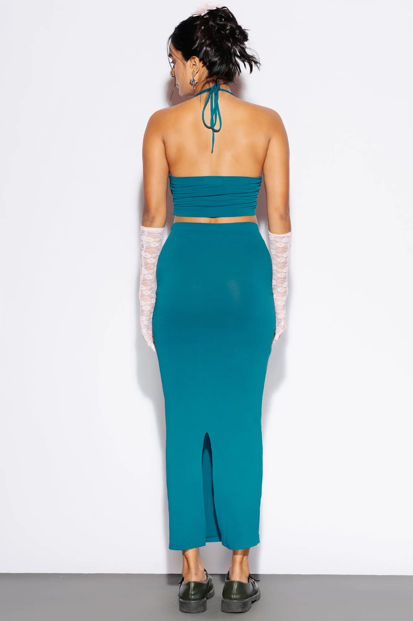 Stormi Teal Dress
