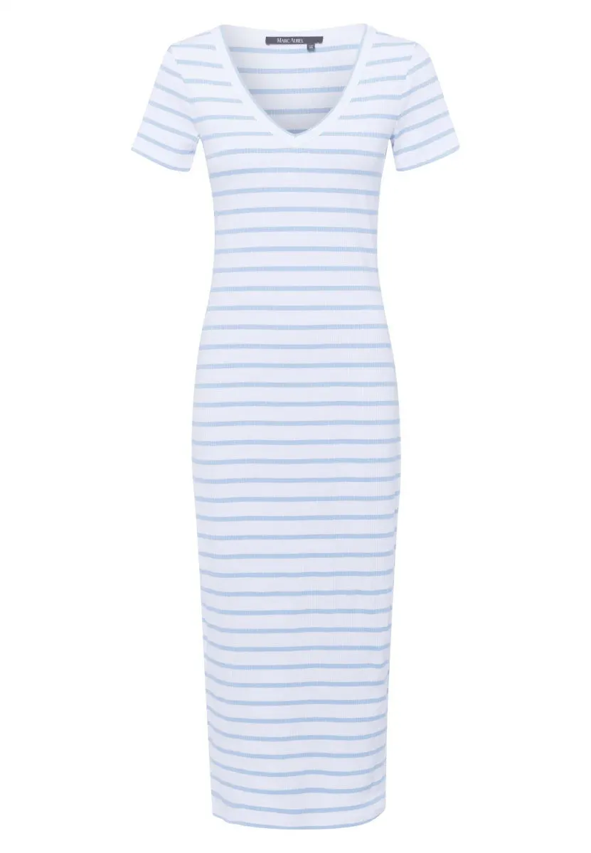 Stripe Dress - Sky Blue