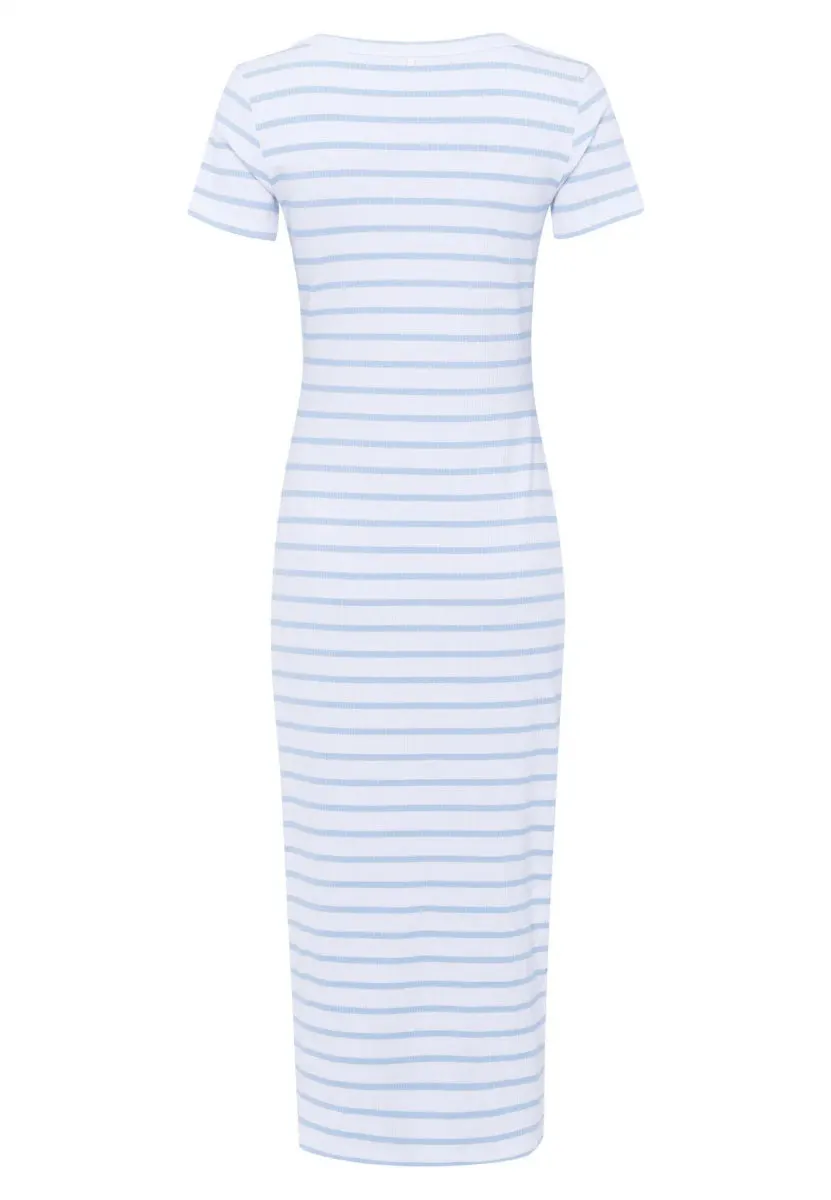 Stripe Dress - Sky Blue