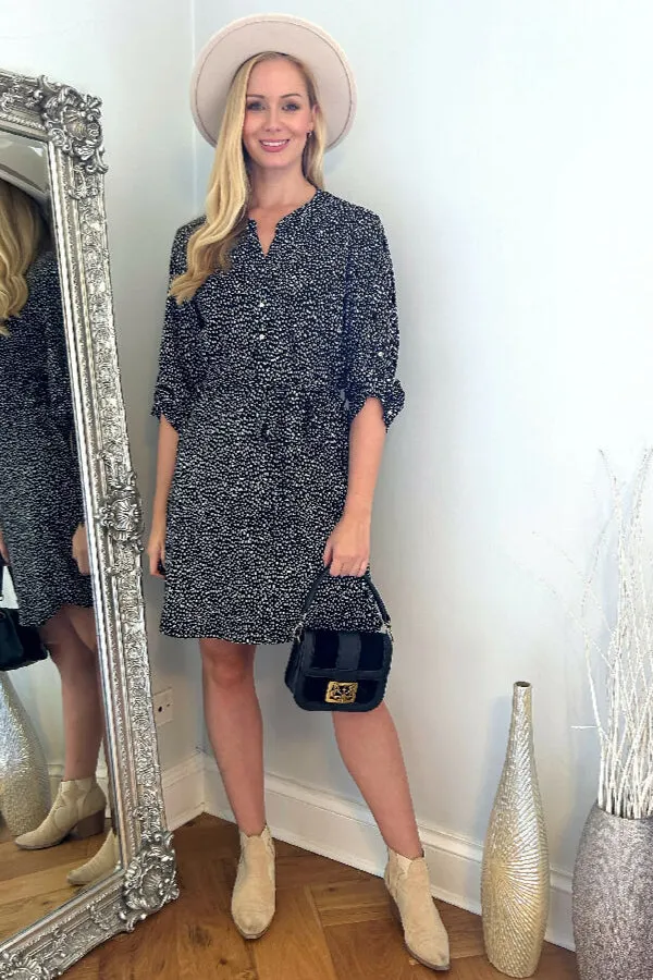 Tab Sleeve Shirt Tunic