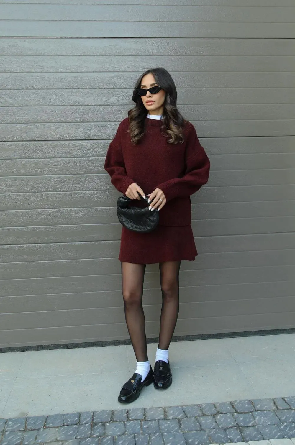 The Maye - Knit Suit (Top   Skirt)