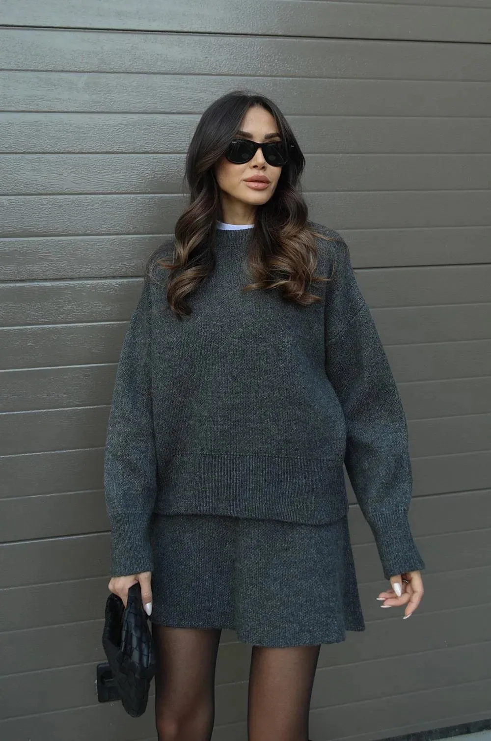The Maye - Knit Suit (Top   Skirt)
