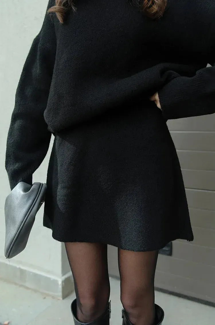 The Maye - Knit Suit (Top   Skirt)