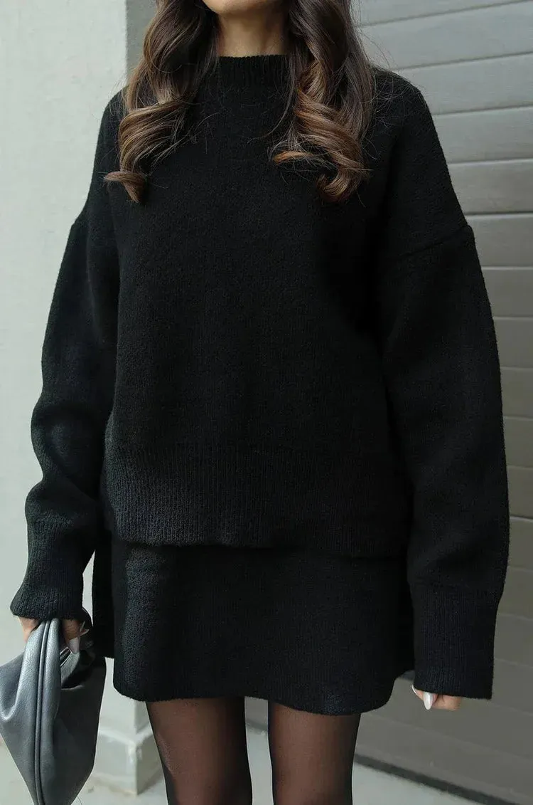 The Maye - Knit Suit (Top   Skirt)