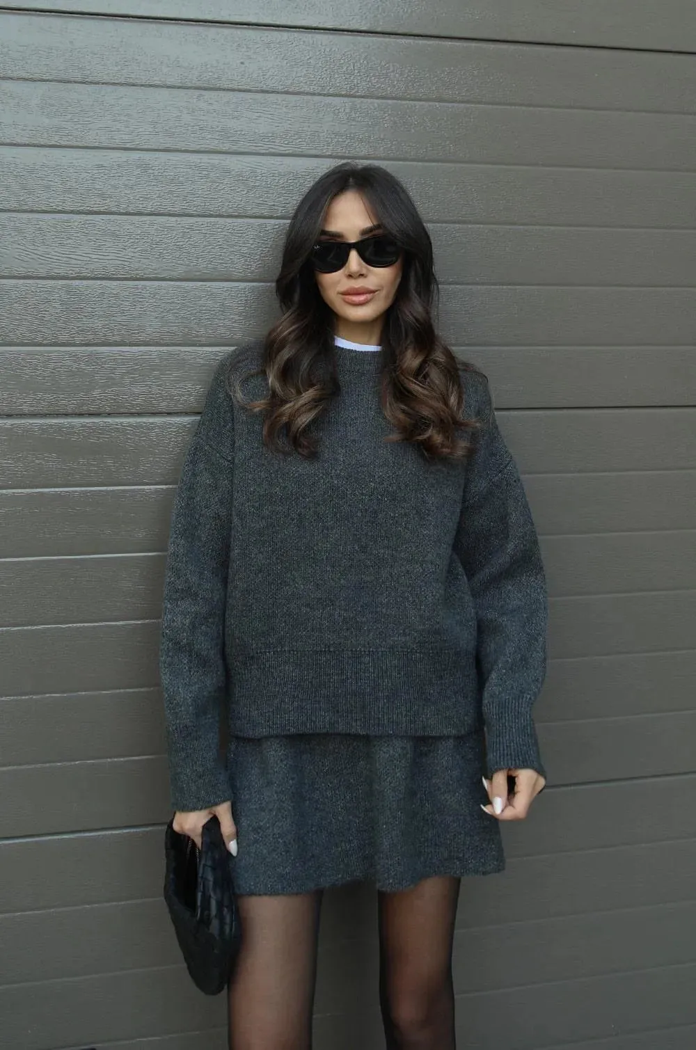 The Maye - Knit Suit (Top   Skirt)