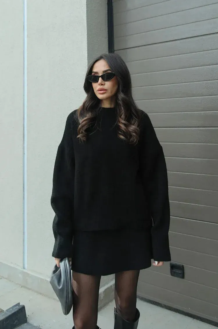 The Maye - Knit Suit (Top   Skirt)