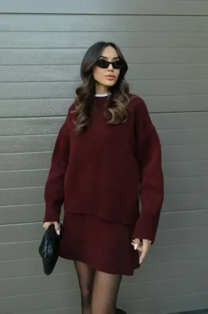 The Maye - Knit Suit (Top   Skirt)