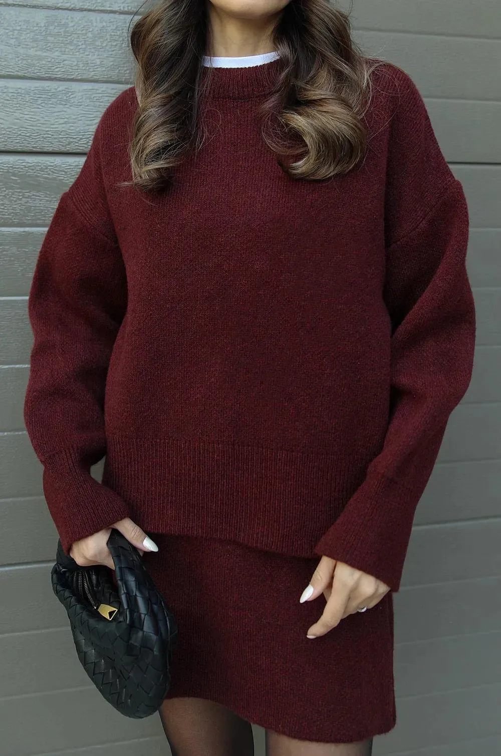The Maye - Knit Suit (Top   Skirt)