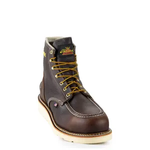 Thorogood Men's 6" Briar Pitstop Waterproof Wedge Sole Work Boot