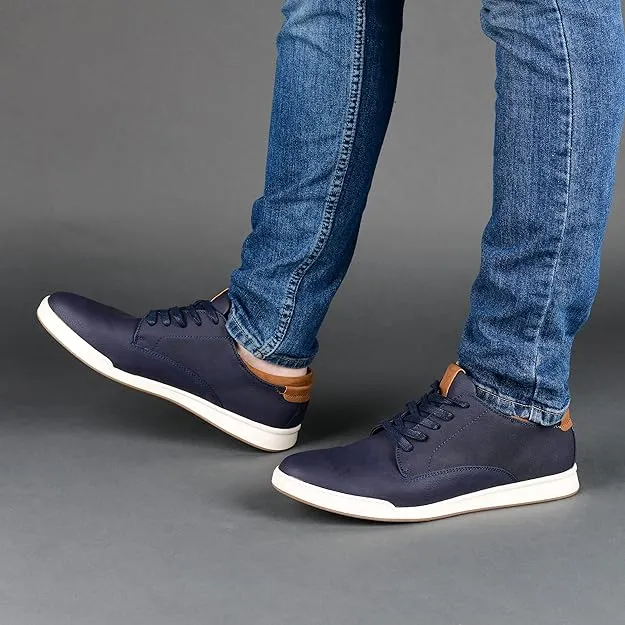 Vance Co. Men's Aydon Casual Sneaker  Color Blue Size 11W
