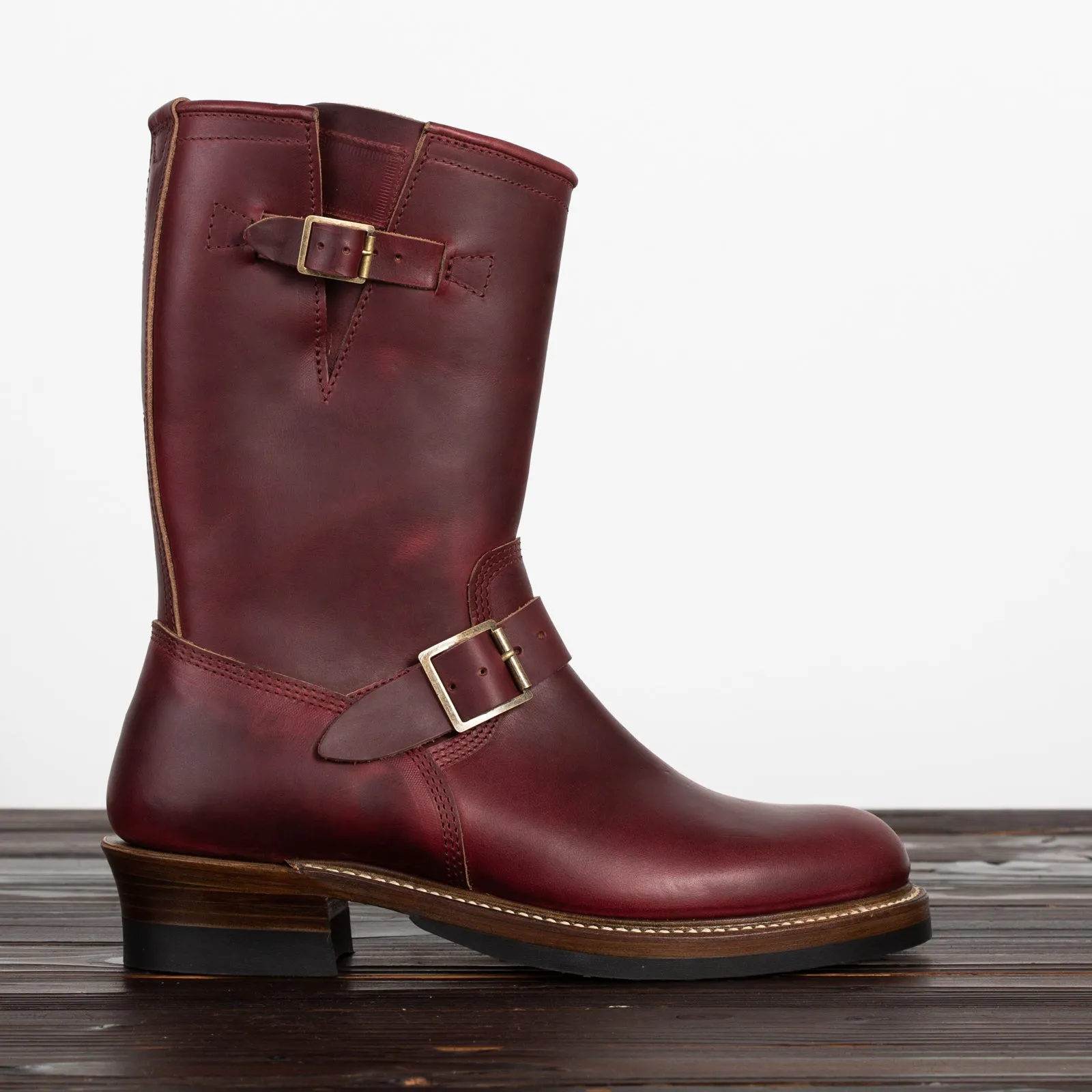 Wabash Engineer Boots - Burgundy CXL