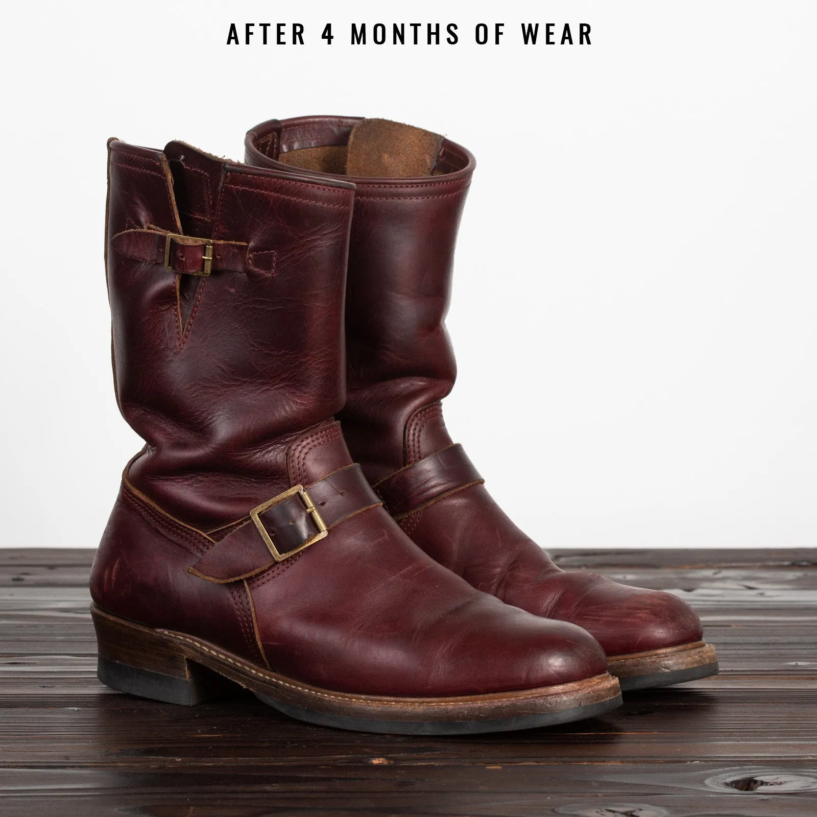 Wabash Engineer Boots - Burgundy CXL