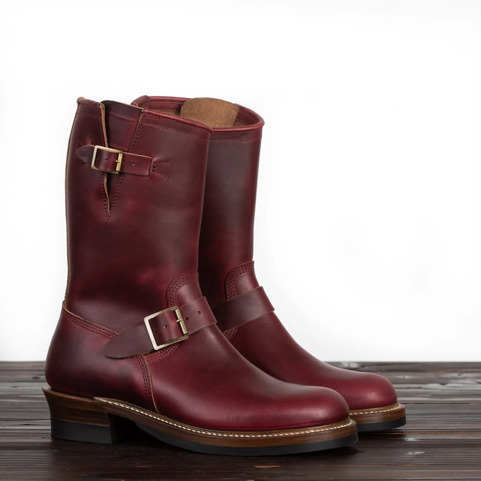 Wabash Engineer Boots - Burgundy CXL