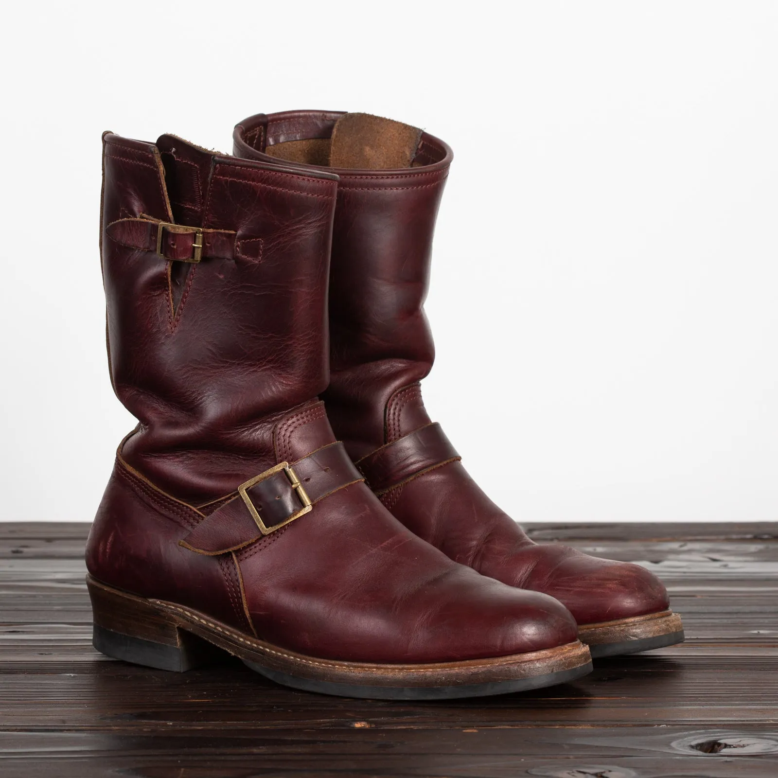 Wabash Engineer Boots - Burgundy CXL