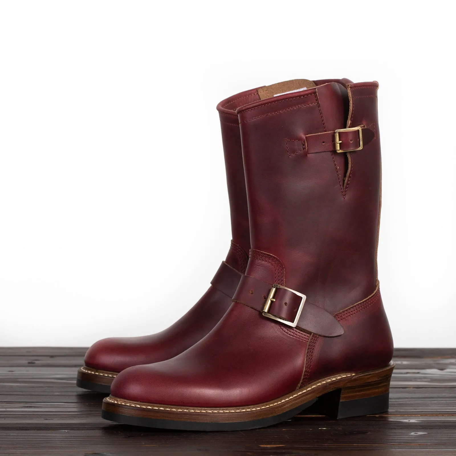 Wabash Engineer Boots - Burgundy CXL