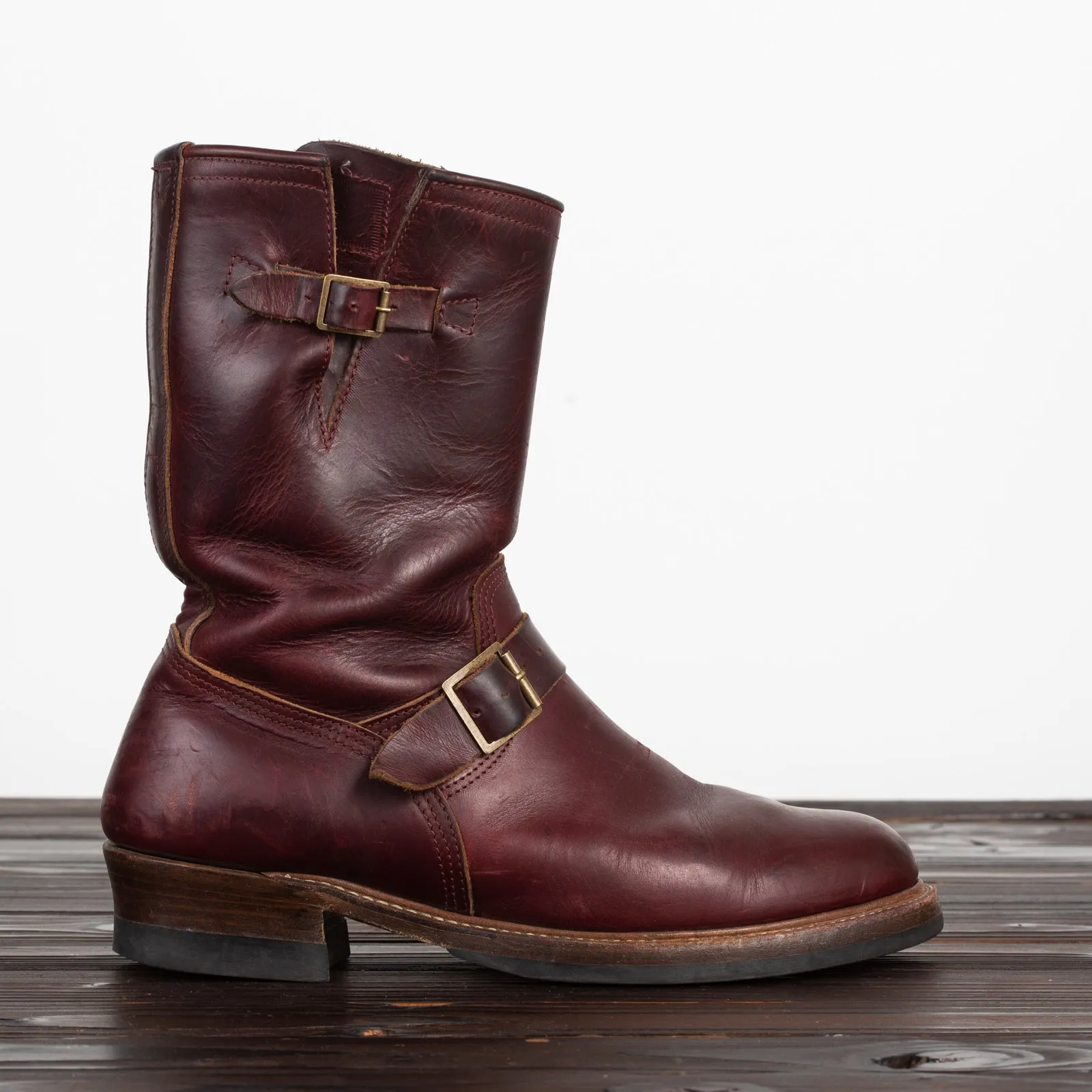 Wabash Engineer Boots - Burgundy CXL