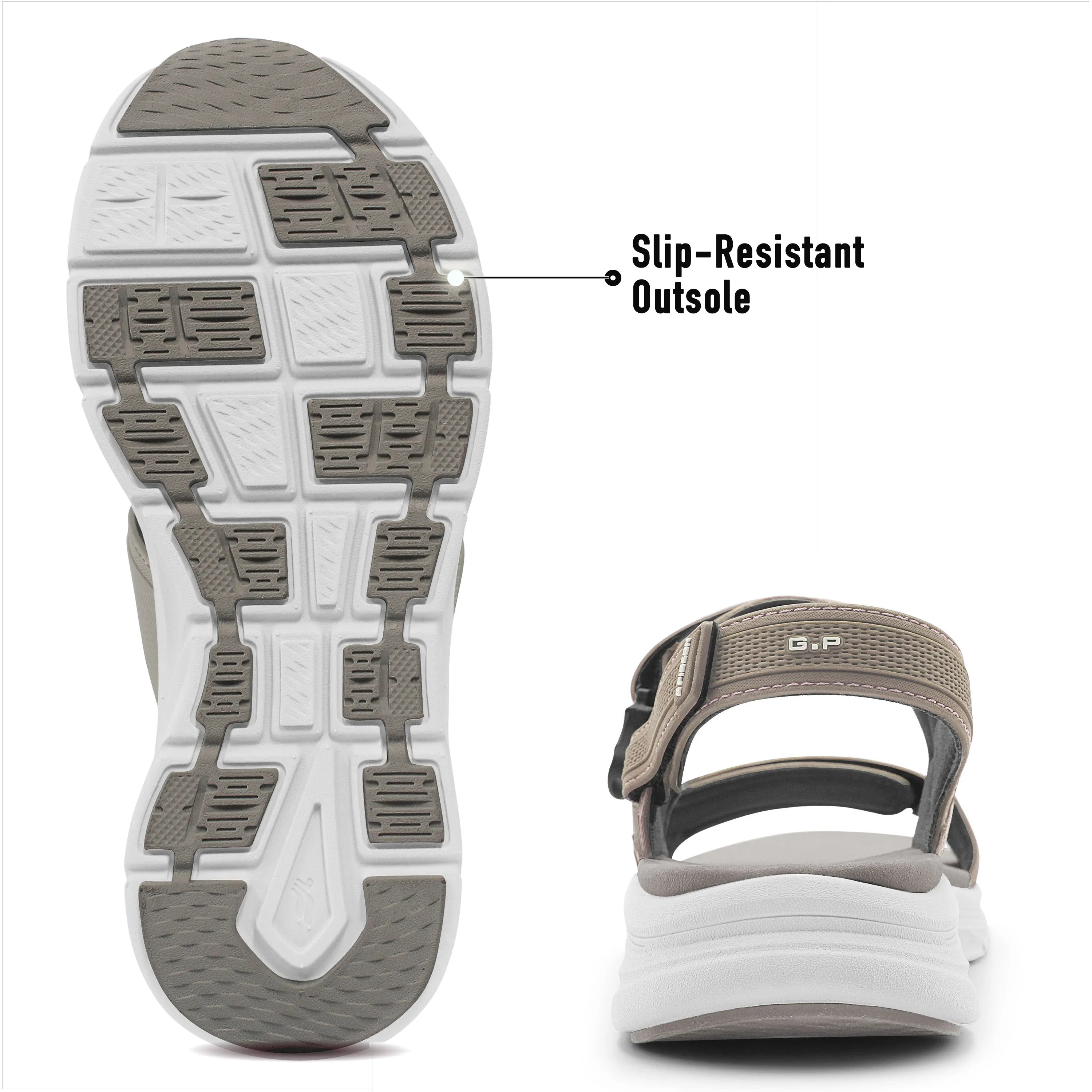 Women EVA: 3836 Taupe