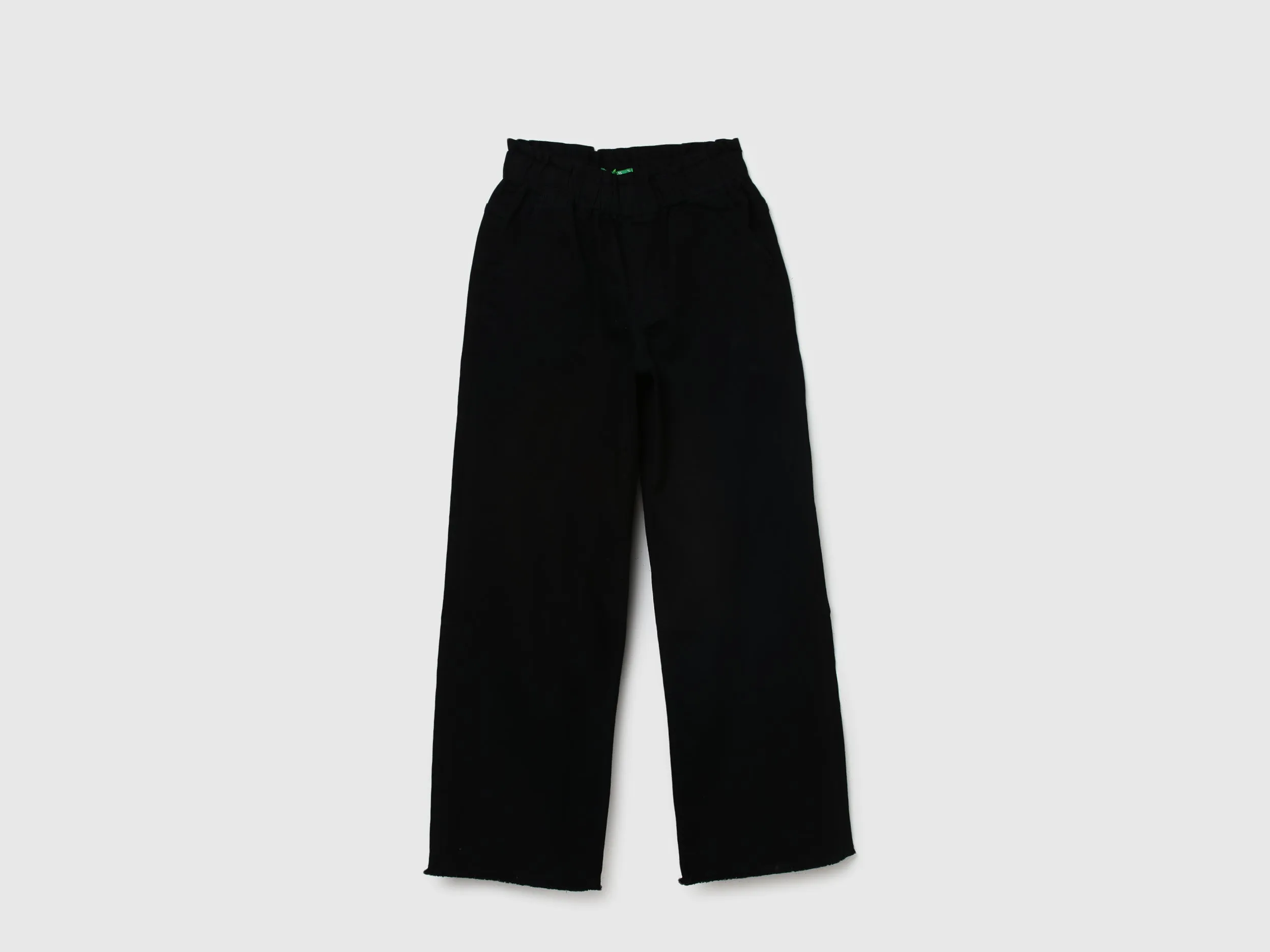 Women Solid Flared Fit Trousers