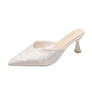 Women's Summer Versatile Pointed High Heels