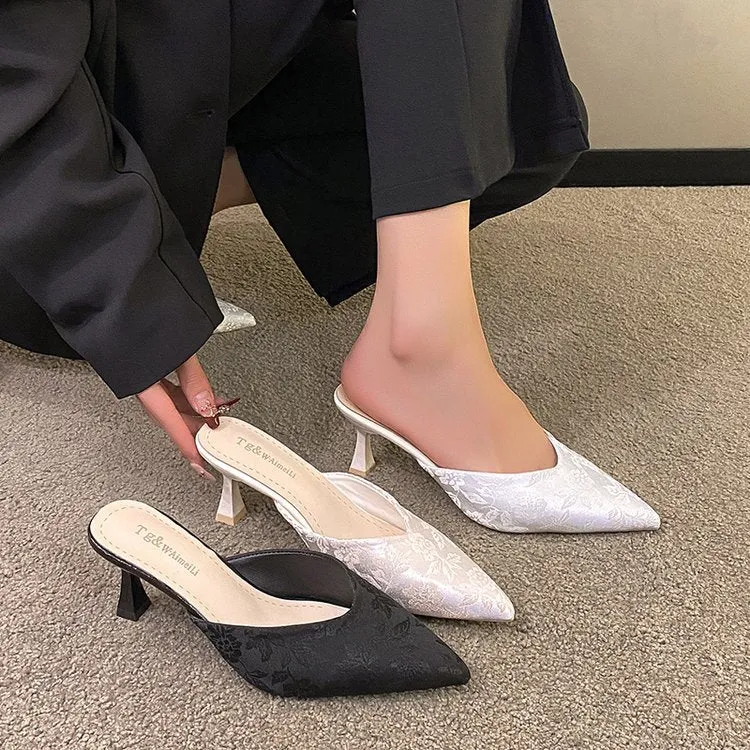 Women's Summer Versatile Pointed High Heels